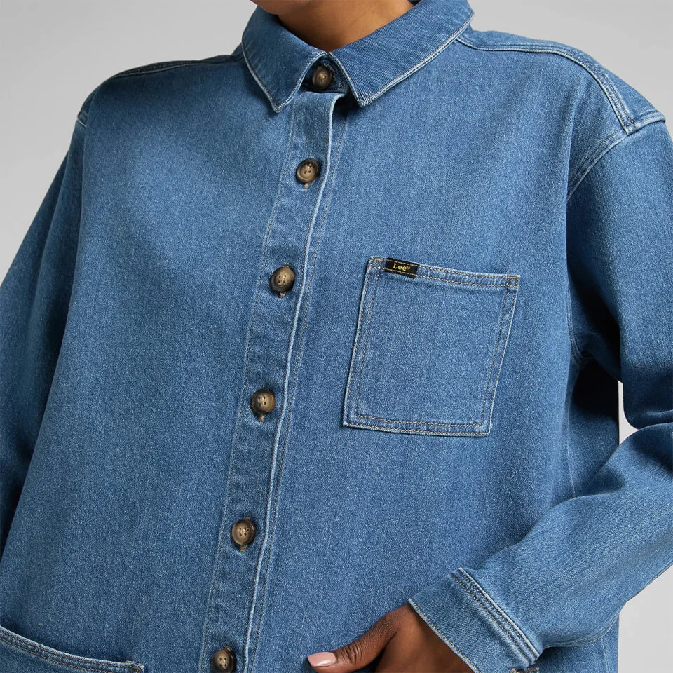 Lee Denim Shirt Dress 5 Lee Denim Shirt Dress - Image 3