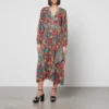 Never Fully Dressed Floral-Print Satin Midi Dress -The Hut 13994703 1035008925195382