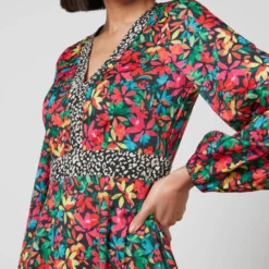 Never Fully Dressed Floral-Print Satin Midi Dress 10 Never Fully Dressed Floral-Print Satin Midi Dress -The Hut 13994703 1955008925379720