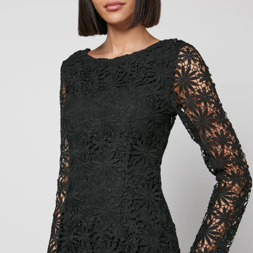 Never Fully Dressed Gaby Exposed Back Lace Dress 6 Never Fully Dressed Gaby Exposed Back Lace Dress - Image 4