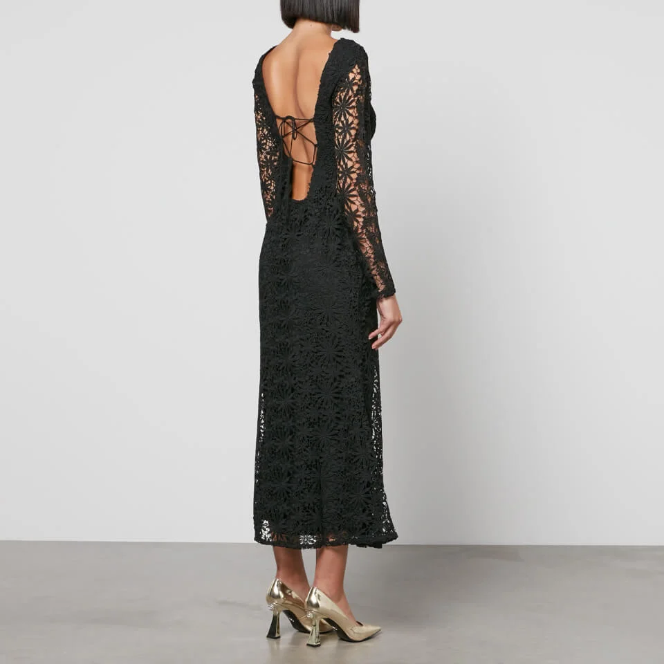 Never Fully Dressed Gaby Exposed Back Lace Dress 4 Never Fully Dressed Gaby Exposed Back Lace Dress - Image 2
