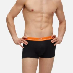 BOSS Bodywear 5 Pack Essential Cotton-Blend Trunks 14 BOSS Bodywear 5 Pack Essential Cotton-Blend Trunks -The Hut 14016858 1405049327482022