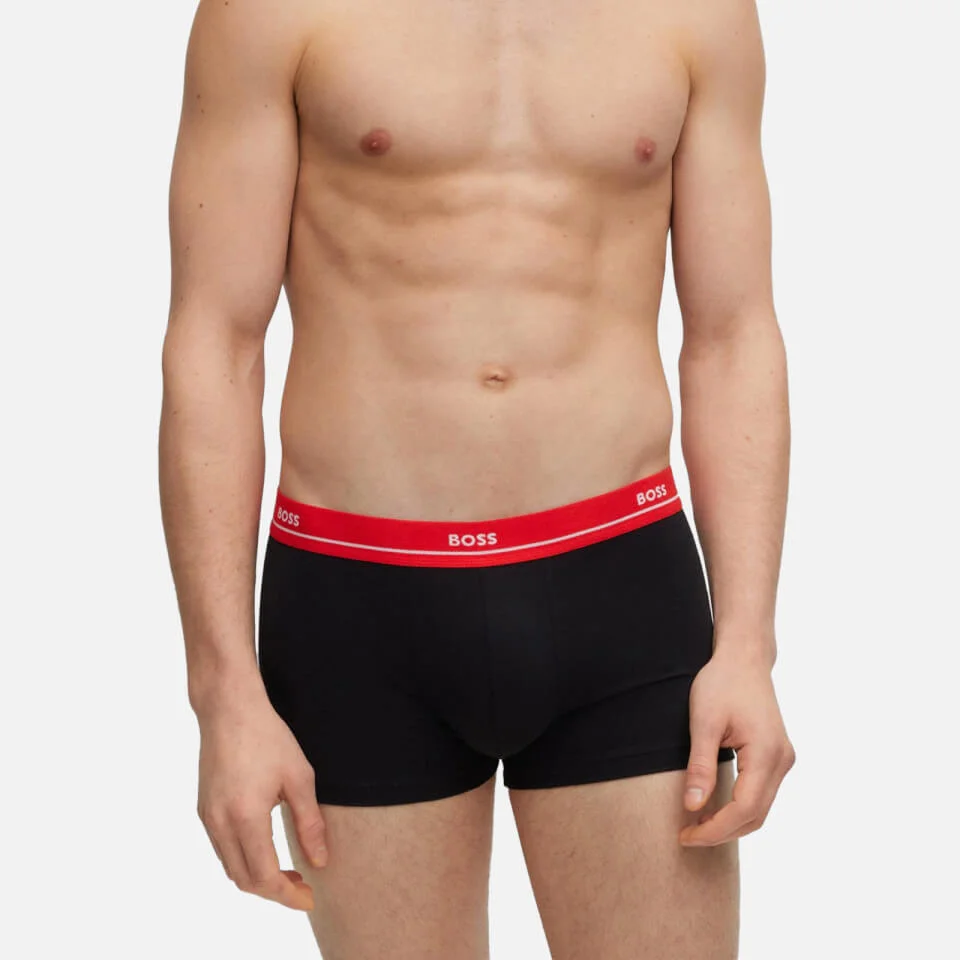 BOSS Bodywear 5 Pack Essential Cotton-Blend Trunks 7 BOSS Bodywear 5 Pack Essential Cotton-Blend Trunks - Image 5