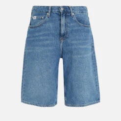 Calvin Klein Jeans 90s Loose Cotton Denim Shorts -The Hut 14022384 7535038519821699