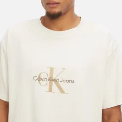Calvin Klein Jeans Monologo Cotton-Blend Mineral Dye T-Shirt 8 Calvin Klein Jeans Monologo Cotton-Blend Mineral Dye T-Shirt -The Hut 14022466 1265038520455149