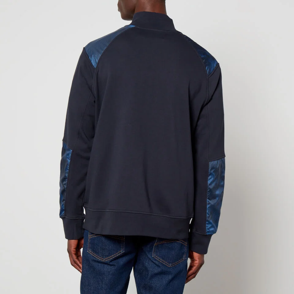 Armani Exchange Cotton-Blend Terry Cardigan 4 Armani Exchange Cotton-Blend Terry Cardigan - Image 2