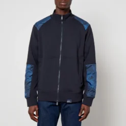 Armani Exchange Cotton-Blend Terry Cardigan