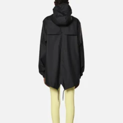 Rains Essential Matte-Shell Fishtail Jacket -The Hut 14191804 1275022129632379