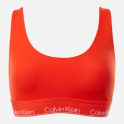 Calvin Klein Stretch-Jersey Soft-Cup Bralette 7 Calvin Klein Stretch-Jersey Soft-Cup Bralette -The Hut 14194846 6735039046700935