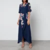 Hope & Ivy Gisela Embroidered Chiffon Midi Dress -The Hut 14216445 2035030749321599