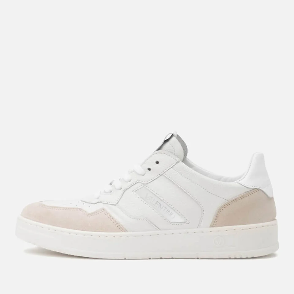 Valentino Men's Apollo Basket Leather And Suede Trainers 4 Valentino Men's Apollo Basket Leather And Suede Trainers - Image 2