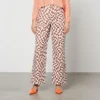 Résumé Rilly Printed Organic Cotton Wide-Leg Trousers
