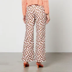 Résumé Rilly Printed Organic Cotton Wide-Leg Trousers -The Hut 14234813 4615040498011544