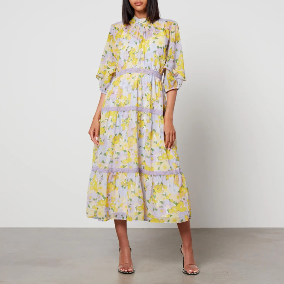 Hope & Ivy Nina Tiered Crepe Dress 3 Hope & Ivy Nina Tiered Crepe Dress