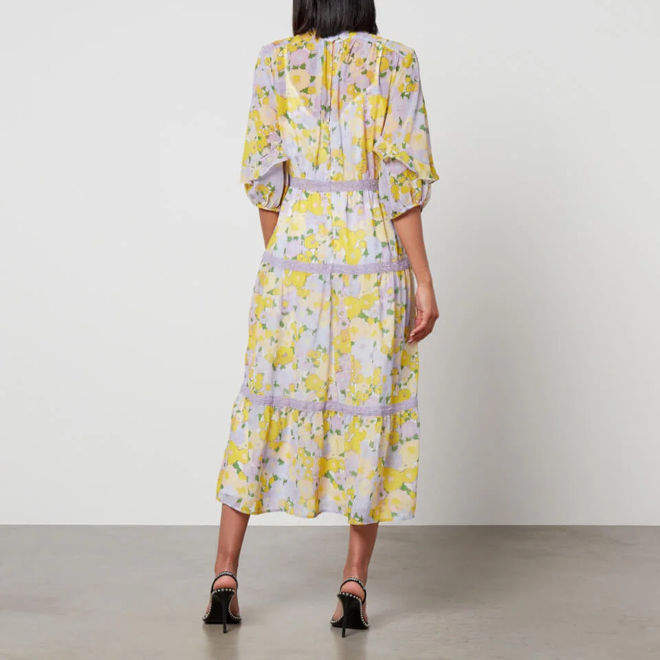 Hope & Ivy Nina Tiered Crepe Dress 4 Hope & Ivy Nina Tiered Crepe Dress - Image 2