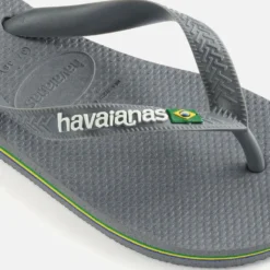 Havaianas Men's Brasil Logo-Embossed Rubber Flip Flops -The Hut 14248317 1005134859833587
