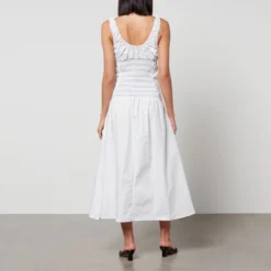 Toit Volant Bella Stretch-Cotton Seersucker Dress -The Hut 14250013 5055049382319712