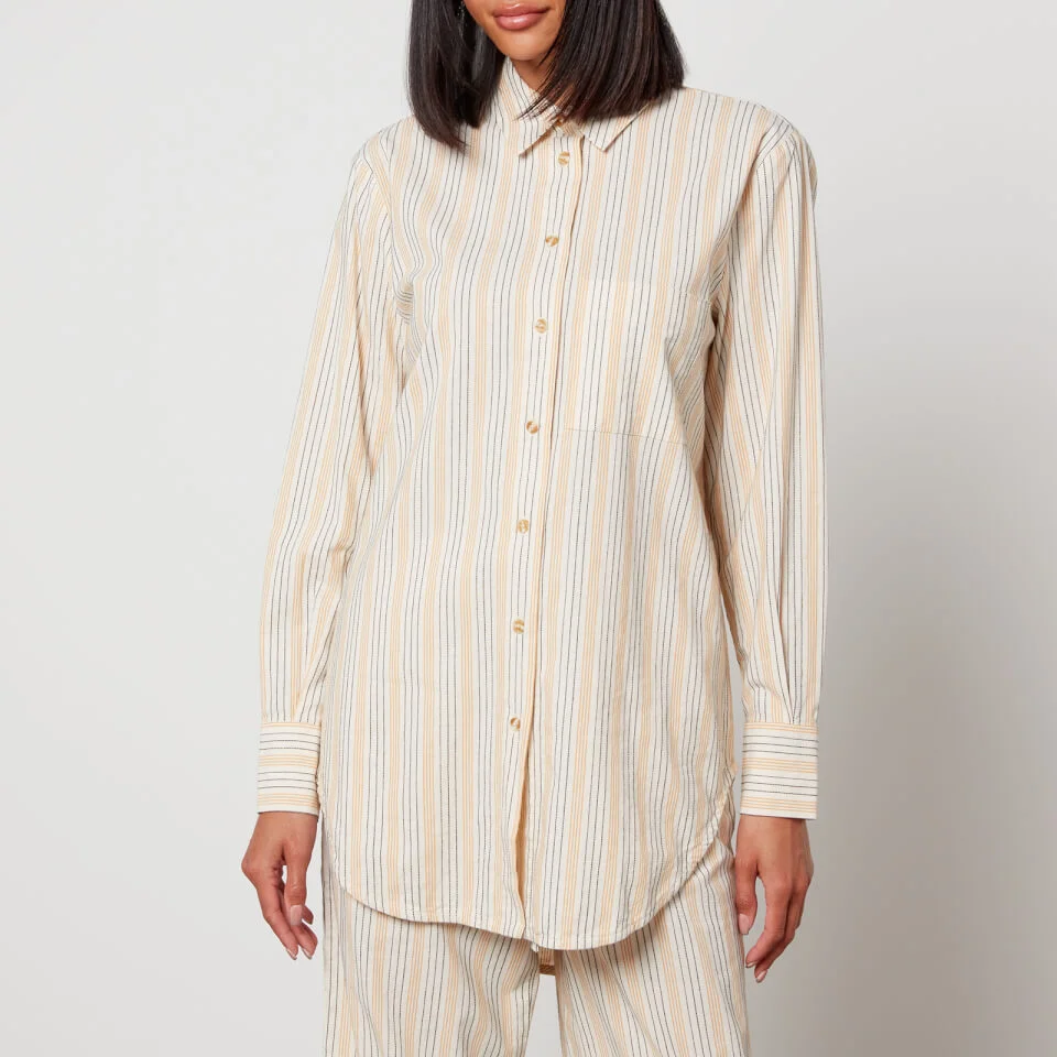 Aligne Faria Striped Organic Cotton-Poplin Shirt 3 Aligne Faria Striped Organic Cotton-Poplin Shirt