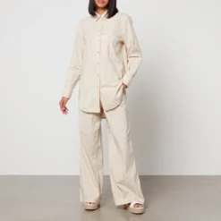 Aligne Faria Striped Organic Cotton-Poplin Shirt 9 Aligne Faria Striped Organic Cotton-Poplin Shirt -The Hut 14259884 9585056655572107