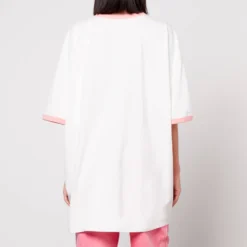 Wrangler Oversized Ringer Cotton T-Shirt -The Hut 14266141 1225040293290020