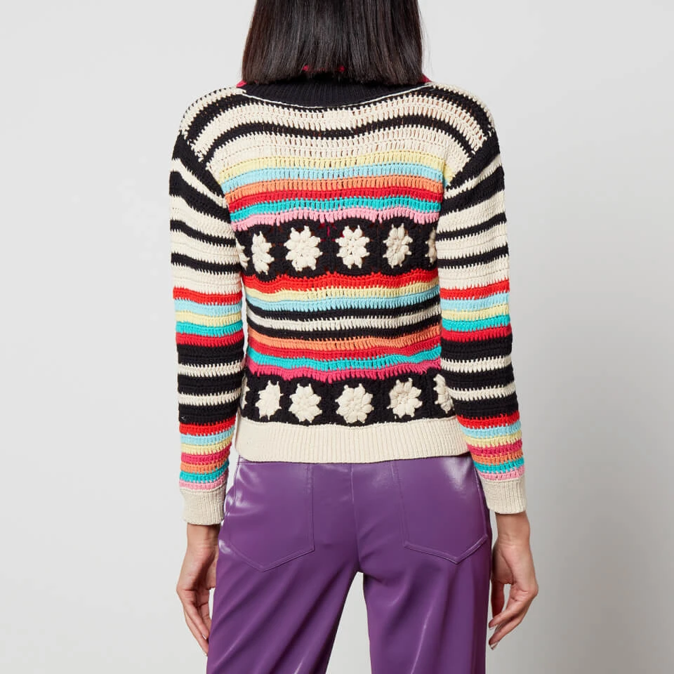 Tach Lenu Crocheted Cotton Cardigan 4 Tach Lenu Crocheted Cotton Cardigan - Image 2