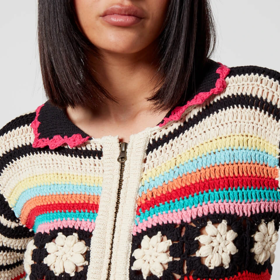 Tach Lenu Crocheted Cotton Cardigan 6 Tach Lenu Crocheted Cotton Cardigan - Image 4