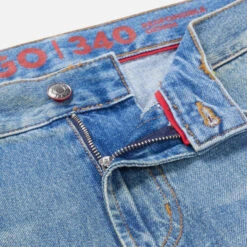 HUGO 340 Distressed Denim Straight-Leg Jeans -The Hut 14371356 1575072936078067