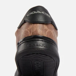 Coach Lowline Signature Printed Coated-Canvas Trainers -The Hut 14513167 1365057156479653