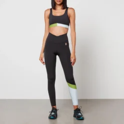 P.E Nation Sprint Time Stretch-Jersey Sports Bra -The Hut 14518483 8895056654935912