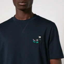 BOSS Orange Teglitchlogo Cotton-Jersey T-Shirt -The Hut 14533442 1865084125229748