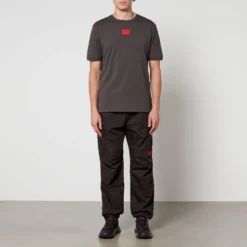 HUGO Diragolino212 Logo-Appliquéd Cotton-Jersey T-Shirt -The Hut 14535718 6215092449297687