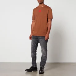 HUGO Diragolino212 Cotton-Jersey T-Shirt -The Hut 14535724 1675085365631210