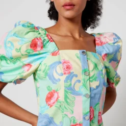 Cras Rivercras Cotton-Jacquard Mini Dress -The Hut 14539193 1295072635191228