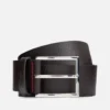 HUGO Logo-Stamped Leather Belt -The Hut 14539947 2005094480873924