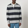 GANT Shield Barstripe Heavy Rugger Cotton-Jersey Top -The Hut 14547104 6545090844657498