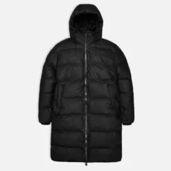 Rains Alta Long Coated-Shell Puffer Jacket 8 Rains Alta Long Coated-Shell Puffer Jacket -The Hut 14560067 6965066974222062