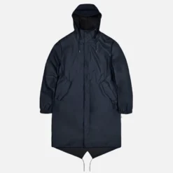 Rains Coated-Shell Fishtail Parka -The Hut 14560141 4985066975198898