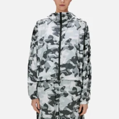 Rains Naha Camouflage-Print Nylon Jacket