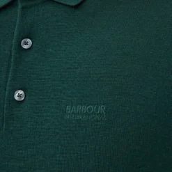 Barbour International Merino Wool Polo Shirt -The Hut 14566109 8505071411211052
