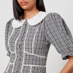 Sister Jane Candia Gingham Woven Midi Dress -The Hut 14567515 1065054246403372