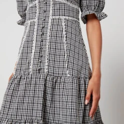 Sister Jane Candia Gingham Woven Midi Dress -The Hut 14567515 2095054246458146