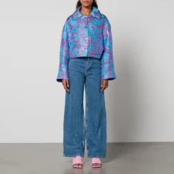 Baum Und Pferdgarten Bebeth Cropped Brocade Jacket 9 Baum Und Pferdgarten Bebeth Cropped Brocade Jacket -The Hut 14573595 1425061759833502