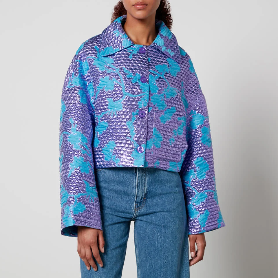 Baum Und Pferdgarten Bebeth Cropped Brocade Jacket 3 Baum Und Pferdgarten Bebeth Cropped Brocade Jacket