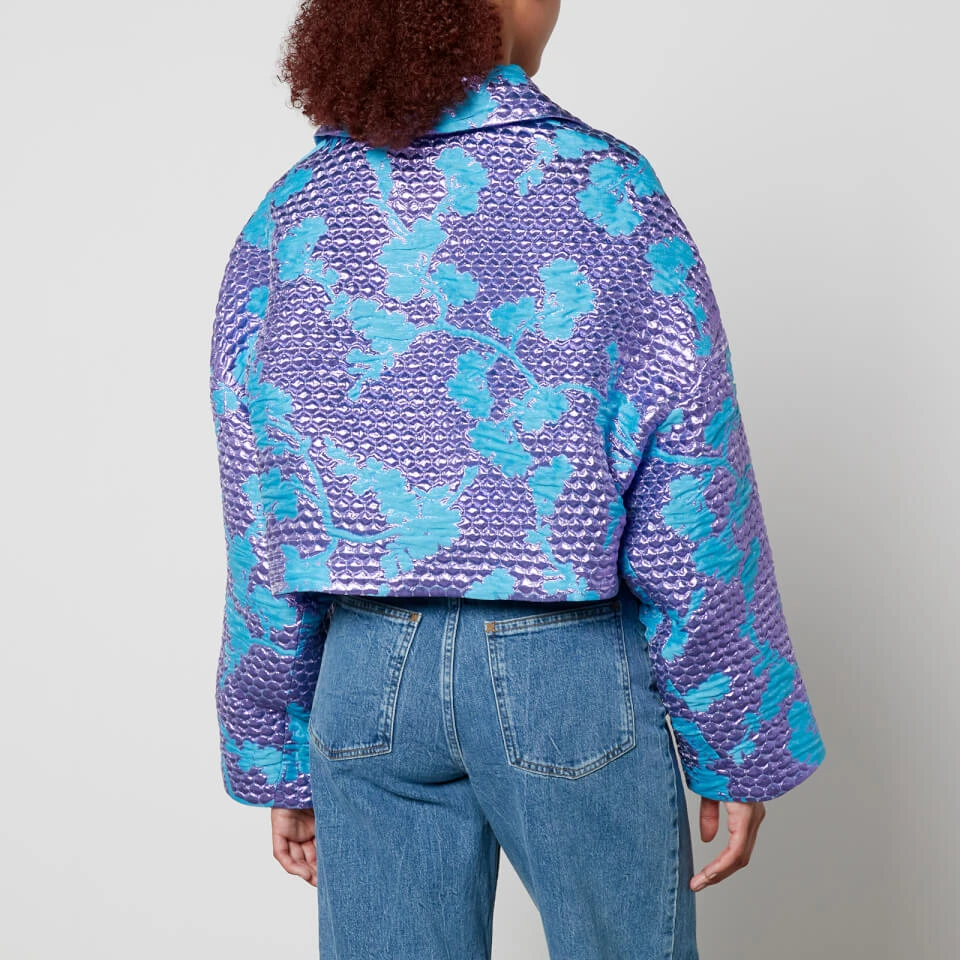 Baum Und Pferdgarten Bebeth Cropped Brocade Jacket 4 Baum Und Pferdgarten Bebeth Cropped Brocade Jacket - Image 2