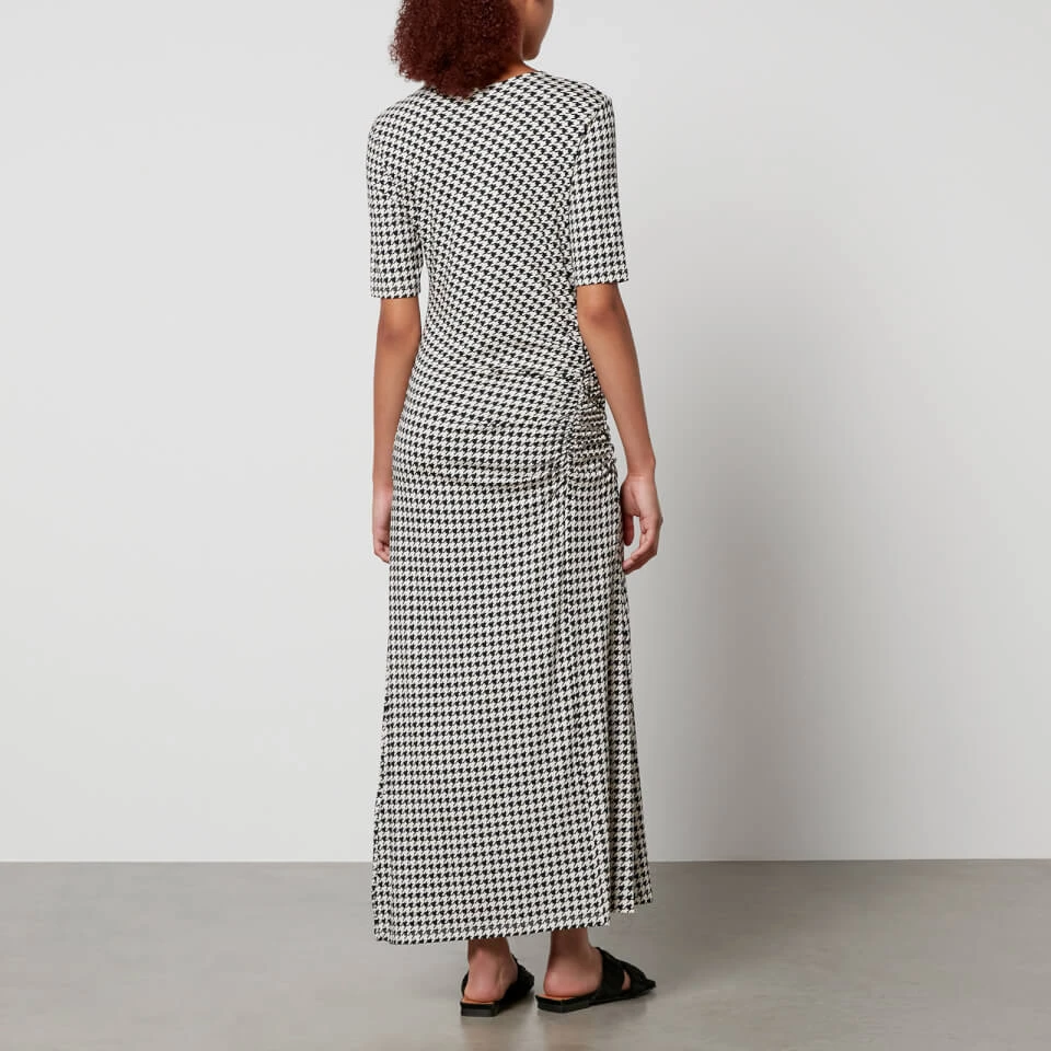 Baum Und Pferdgarten Jeannette Houndstooth Jersey Dress 4 Baum Und Pferdgarten Jeannette Houndstooth Jersey Dress - Image 2