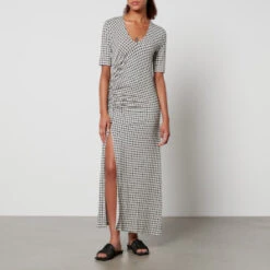 Baum Und Pferdgarten Jeannette Houndstooth Jersey Dress 11 Baum Und Pferdgarten Jeannette Houndstooth Jersey Dress -The Hut 14573611 5815061760226697 1