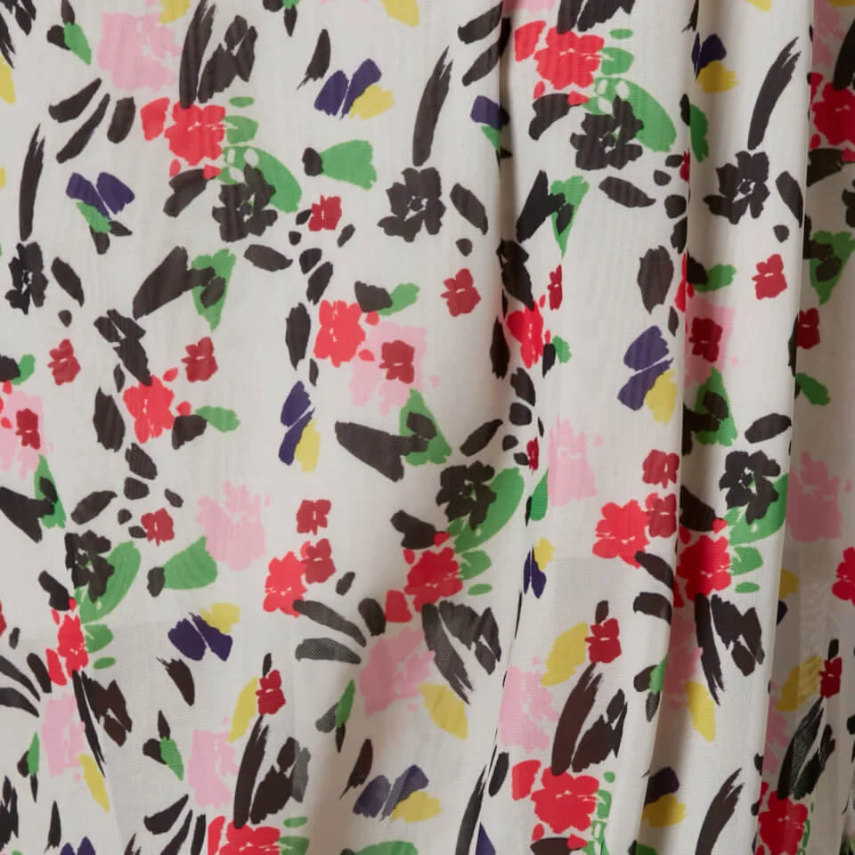 Baum Und Pferdgarten Jolea Floral-Print Crepe Dress 5 Baum Und Pferdgarten Jolea Floral-Print Crepe Dress - Image 3