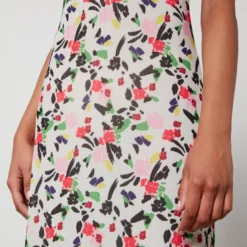 Baum Und Pferdgarten Jolea Floral-Print Crepe Dress 10 Baum Und Pferdgarten Jolea Floral-Print Crepe Dress -The Hut 14573617 1125061760692744