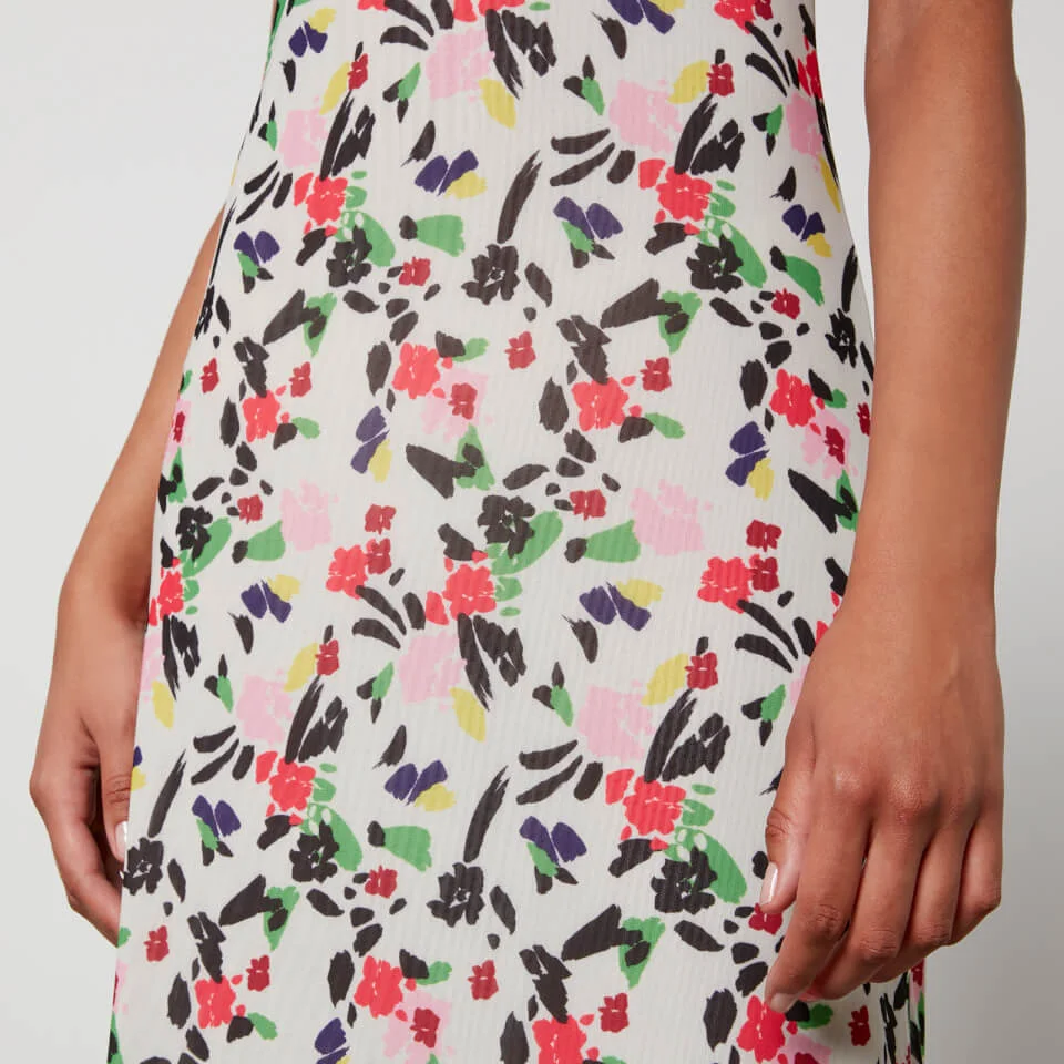 Baum Und Pferdgarten Jolea Floral-Print Crepe Dress 6 Baum Und Pferdgarten Jolea Floral-Print Crepe Dress - Image 4