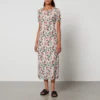 Baum Und Pferdgarten Jolea Floral-Print Crepe Dress -The Hut 14573617 3165061760501662